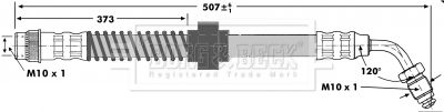 BORG & BECK Jarruletku BBH7132